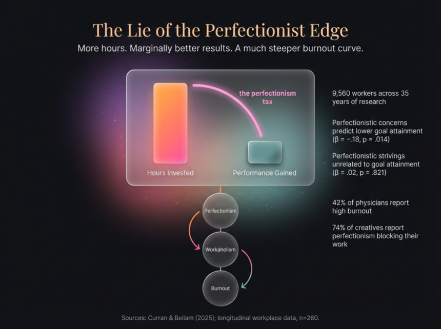 Perfectionism Is Not Making You Better at Your Work