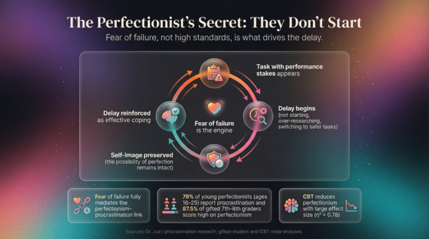 The Perfectionist’s Secret: They Don’t Start